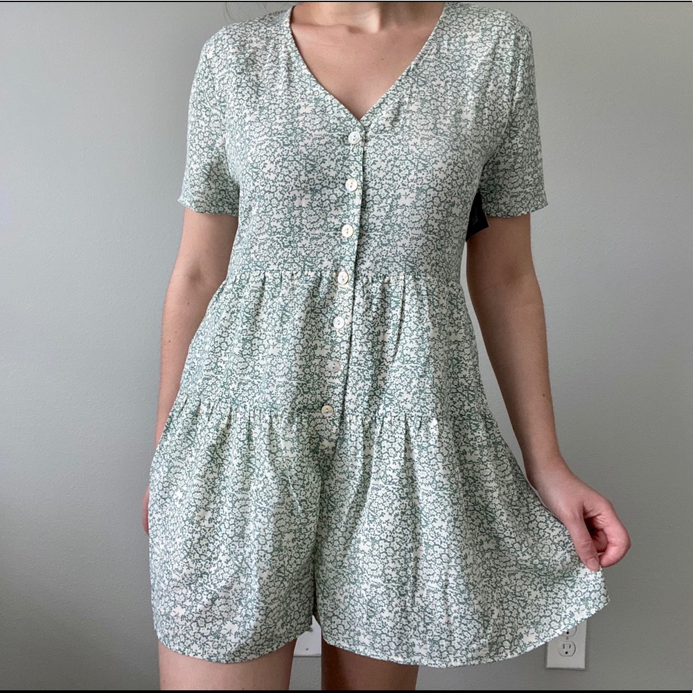 NEW Baby Doll Floral Boho Romper